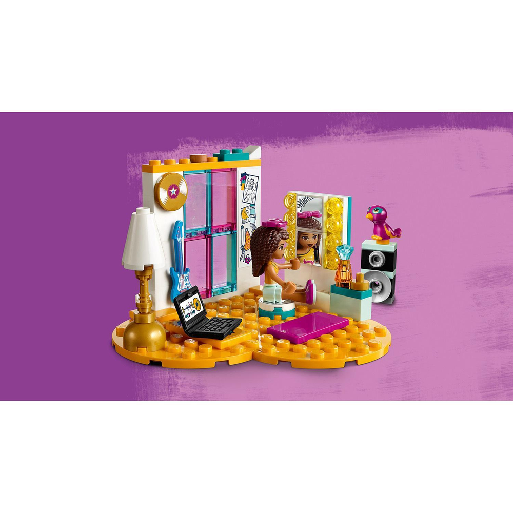 LEGO Friends: Комната Андреа 41341 — Andrea's Bedroom — Лего Френдз Друзья Подружки