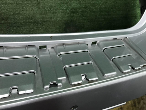 Бампер задний Mercedes GLE W166 (2015-2018)