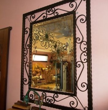 Кованое зеркало 30-28 ( ART-METAL )
