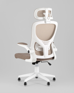 Кресло офисное TopChairs Airone бежевый ткань