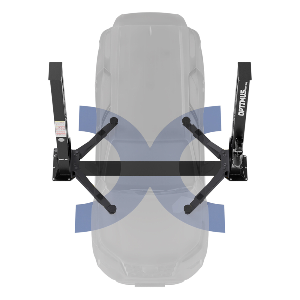 SF-OPT-4T/380 Подъемник двухстоечный с нижней синхронизацией 4 тонны, двухст. разбл., 380В