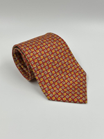 Галстук красный Salvatore Ferragamo