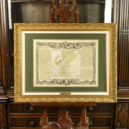 Карта «LA RUSSIE EUROPÉENNE» («Европейская часть России»)