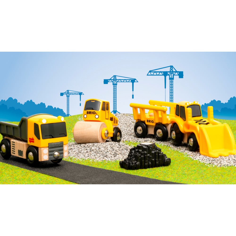 Brio - World Строительные транспортные средства 5 шт. 33658