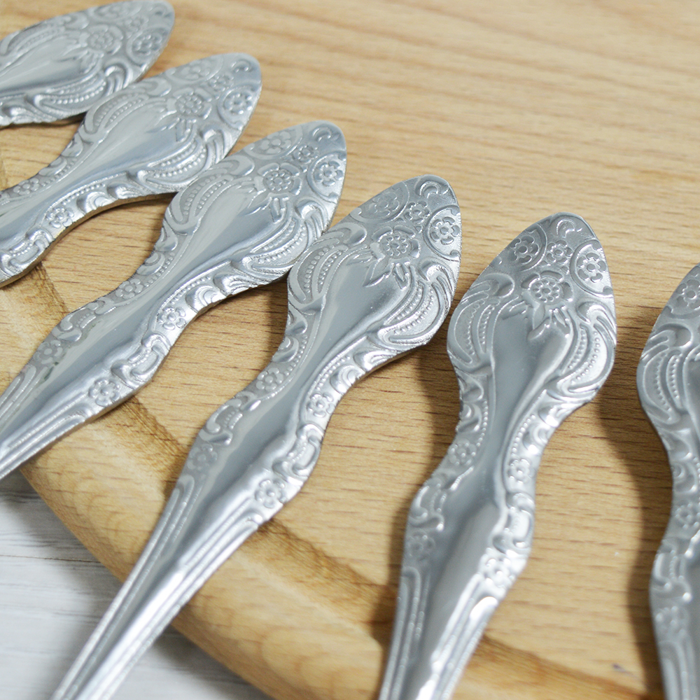 Ложка столовая "Павловская" серебро (6шт)