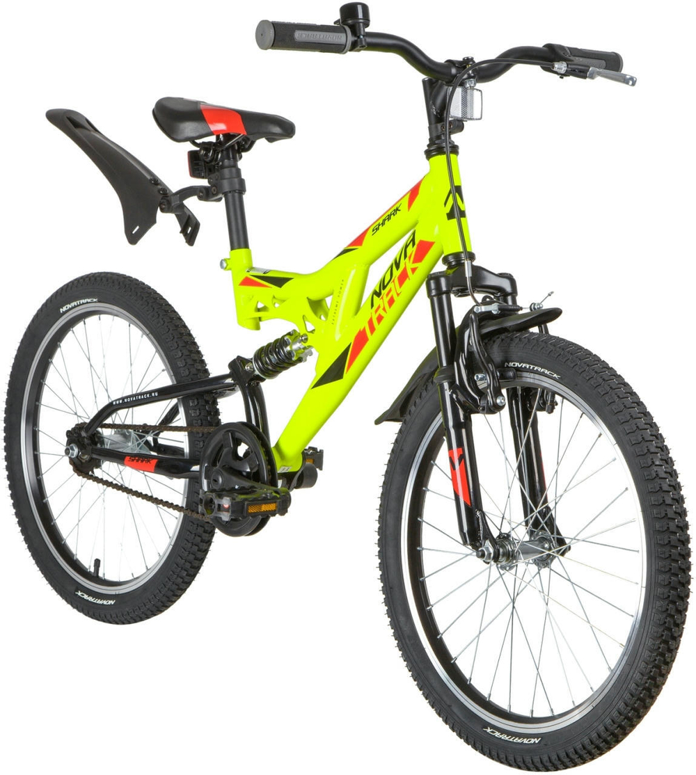Детский велосипед Novatrack Shark 20" (2020)