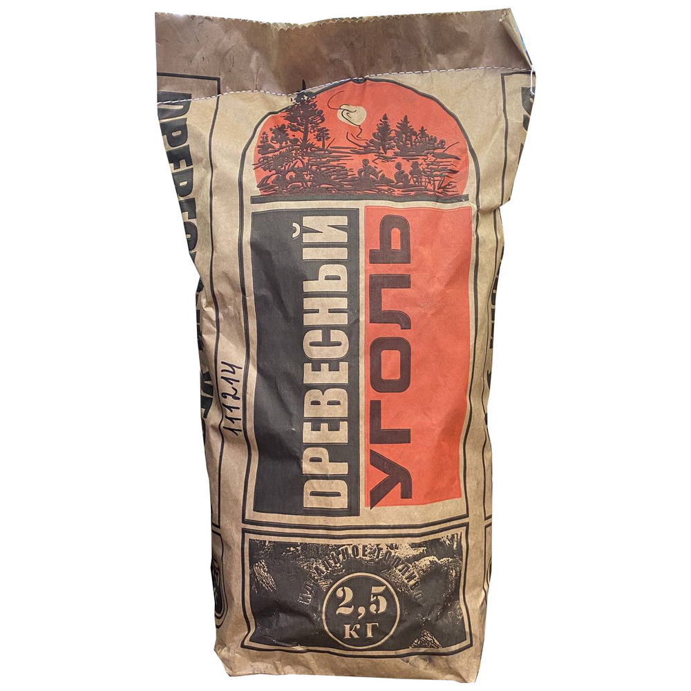 Уголь древесный 2.5кг