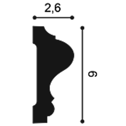 Панель молдинга DUROPOLYMER® P8020F