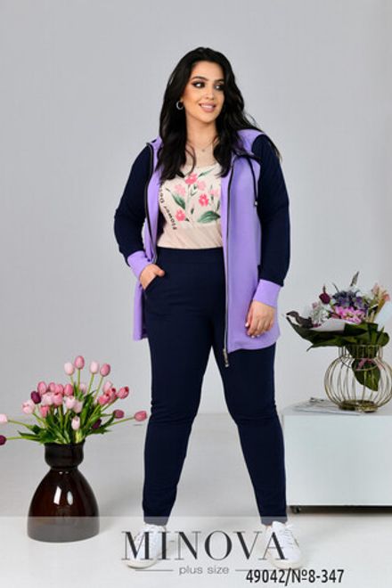 Костюм 8-347-лаванда Minova Фото 2