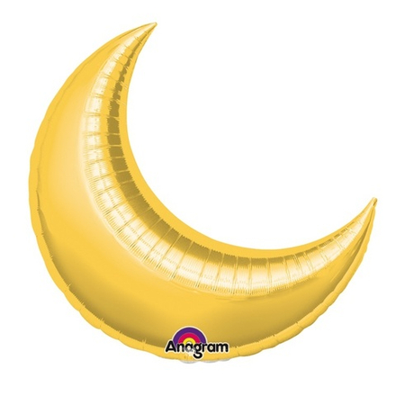 А Б/РИС МЕСЯЦ 17" Металлик Золото ВОЗДУХ