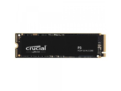 SSD накопитель Crucial P3 2ТБ, M.2 2280, PCIe 3.0 x4, NVMe [CT2000P3SSD8]