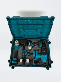 Набор аккумуляторного электроинструмента 4в1