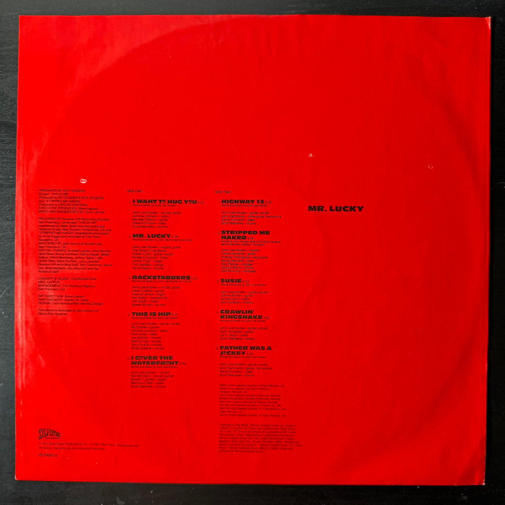 John Lee Hooker - Mr. Lucky (Германия 1991г.)