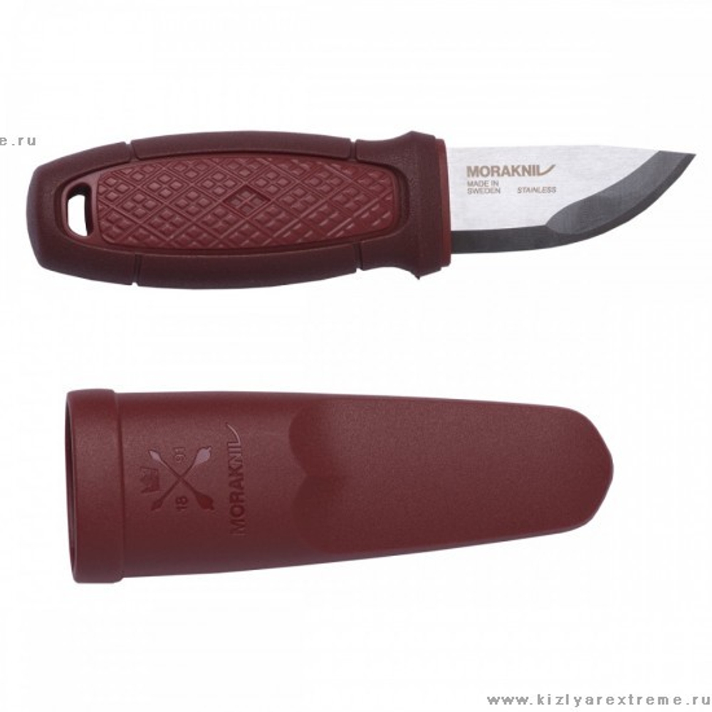 Нож Morakniv Eldris, нержавеющая сталь, красный