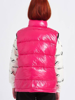 Куртка/жилет розового цвета для девочки
