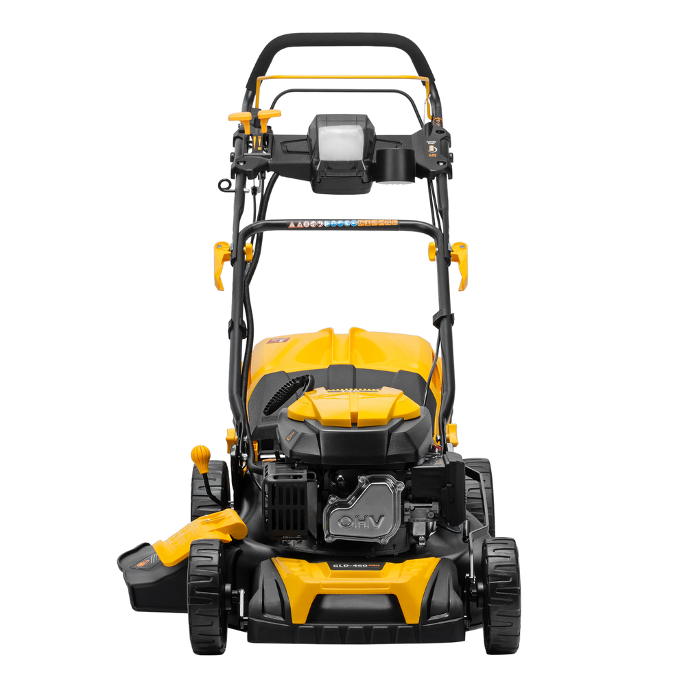 Газонокосилка бензиновая GLD-460SP-VE, 146 см3, шир. 46см, привод, вариатор, эл.старт, 60 л// Denzel