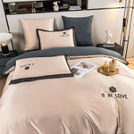 Комплект постельного белья Сатин-Шелк Я IN LOVE LV014