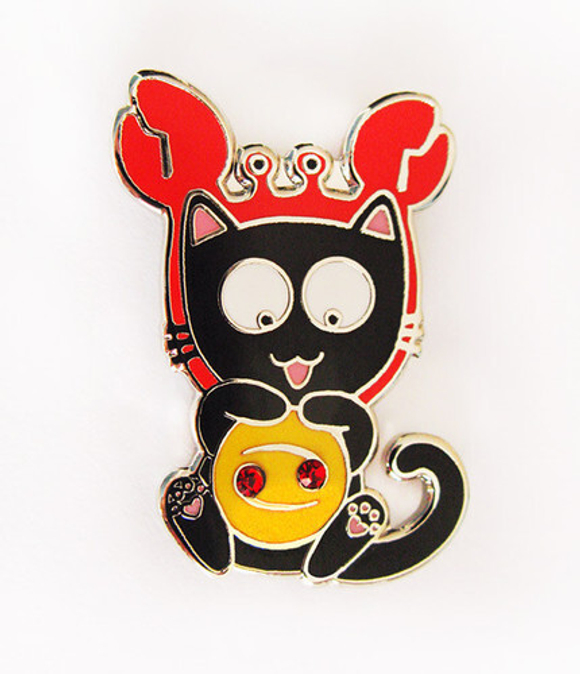 Брошка-значок "Знак Зодиака Которак"