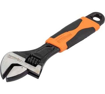 Разводной ключ 150 мм SPARTA двухкомпонентная рукоятка 15541