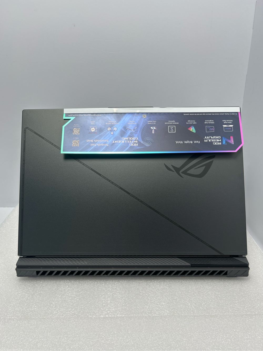 Ноутбук игровой ASUS ROG Strix G18 G814JV-N6186W (90NR0CM1-M00CH0) 18"/Intel Core i7-13650HX/RAM 16GB/SSD 1024GB/GeForce RTX 4060/2560x1600/IPS/240Hz/Windows 11/Подсветка кл-ры: RGB/Серый. Состояние: B1