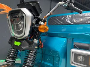 Грузовой электрический трицикл IKINGI CARGO MAX Q30 3000W (72V/45Ah) - Бирюзовый фото №7