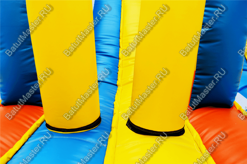 Коммерческий надувной батут "Солнечный остров" 7.5*5*5 м