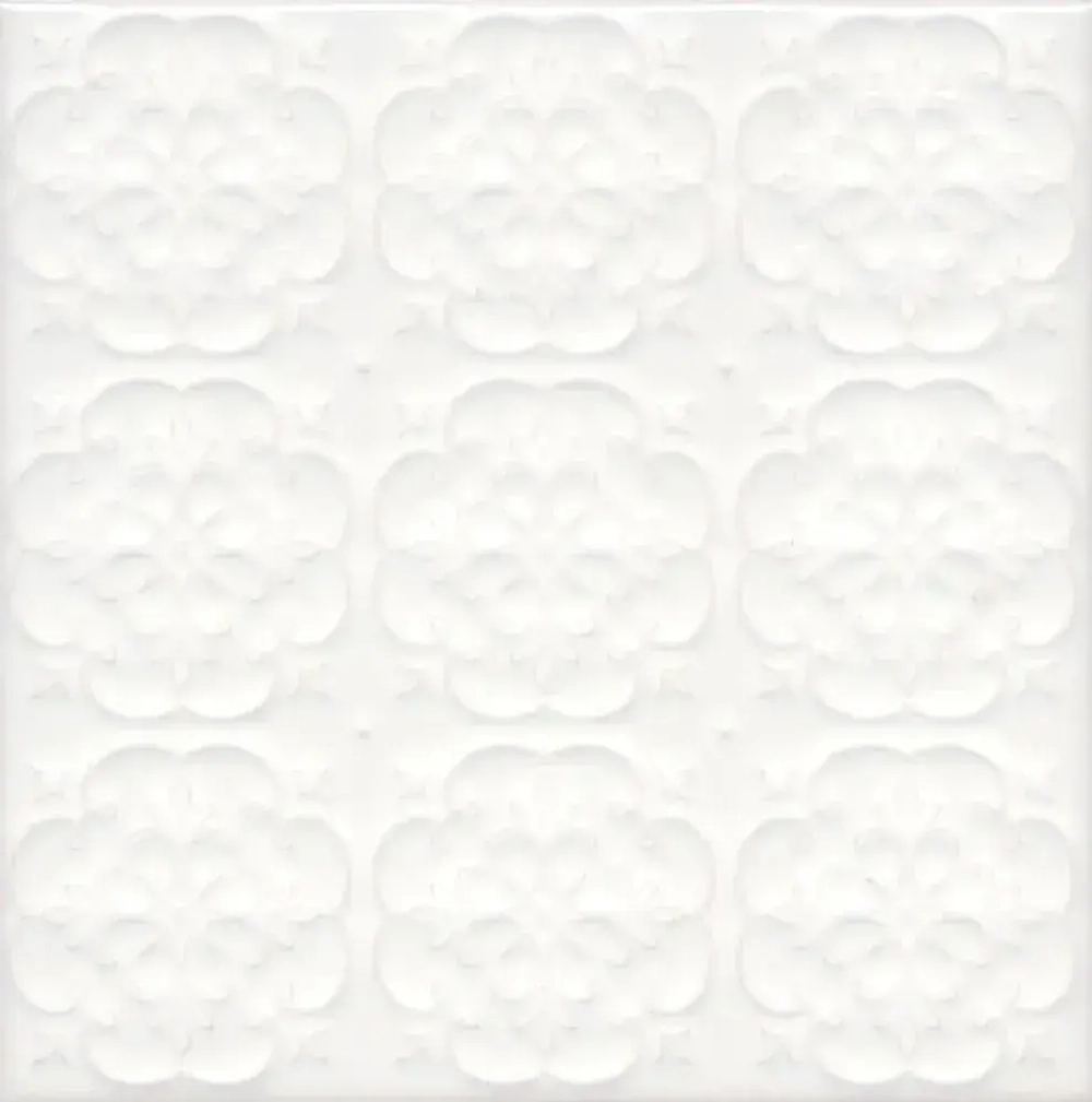 Плитка керамическая настенная Kerama Marazzi Суррей белый глянцевый 20x20см 22шт. (0,88 м2) для ванной, для кухни