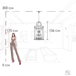 Подвесная люстра Loft It LIGHTHOUSE 10456/12 CR