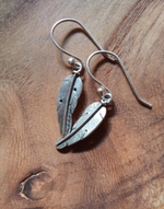 Серьги ПЕРЫШКО-1 серебро