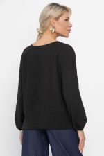 Блуза Шарм (черная) Б13848-10М LT Collection