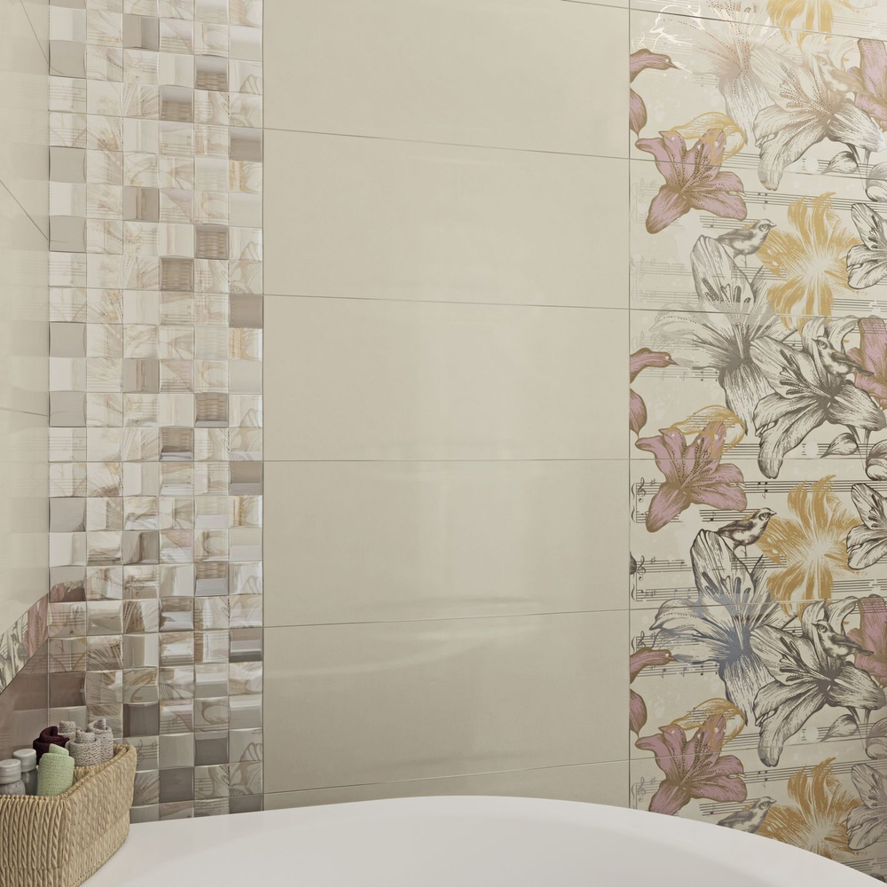 Allegro brown wall 02 250х600 (1-й сорт)