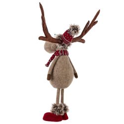 GAEM Игрушка набивная "Олень", L24 W13 H55/43 см, 2в.