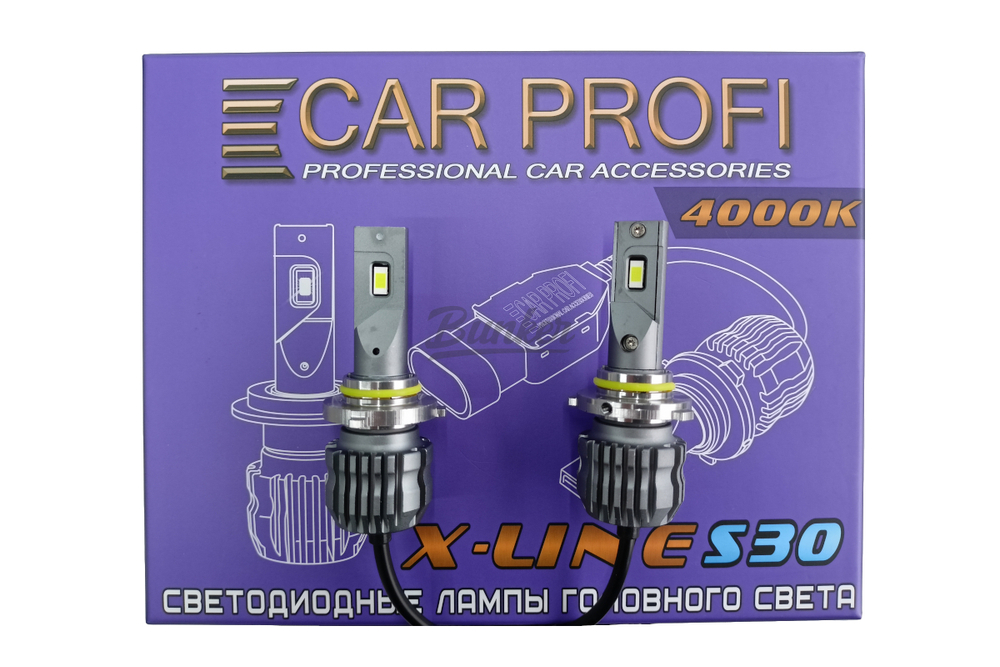Светодиодный головной свет CP-S30 HB3 CSP 4000К