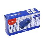 Дырокол Yizhi-Wang на 2 отверстия, 9.5*5*3 см, до 15 листов, 3 цвета ассорти