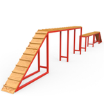 Трамплин разноуровневый для дрессировки собак