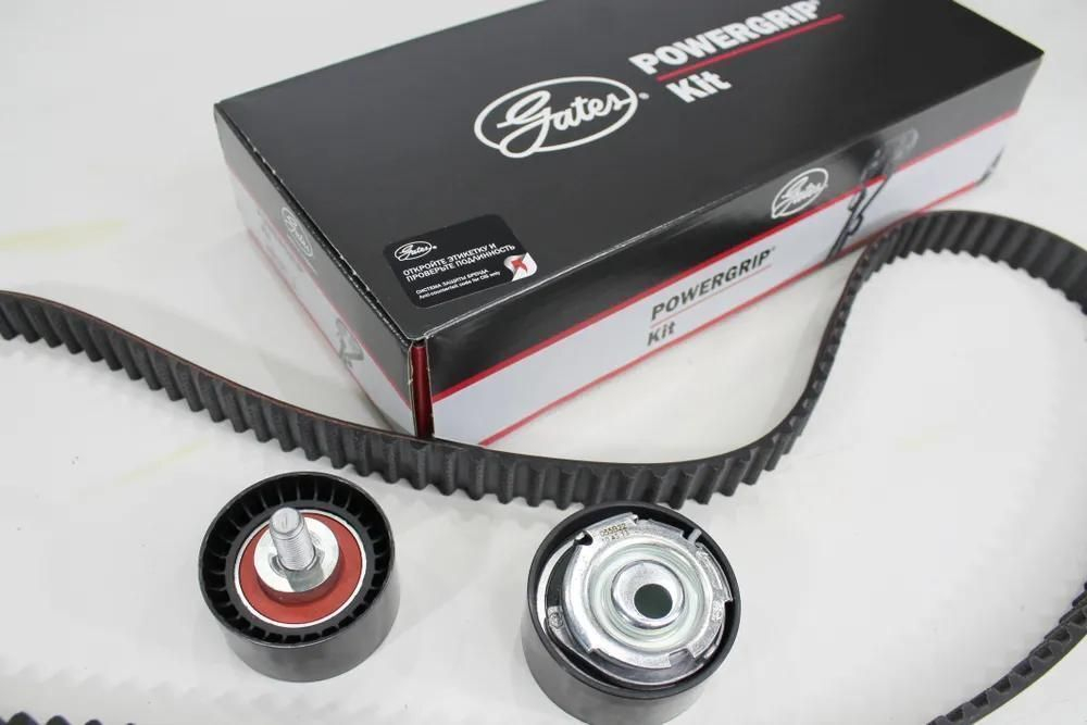 Ремень ГРМ с роликами GATES KIT POWER GRIP для Лада Калина, Калина 2, Приора, Гранта, Веста, XRAY 16-ти клапанный двигатель