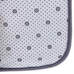 Набор для ванной и туалета 3 пр. «Эстель» ( 2 коврика 50*80+50*40, 1 чехол на крышку унитаза)серый