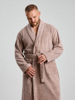 Халат мужской Комфорт-4 Виотекс СЕРО-БЕЖЕВЫЙ