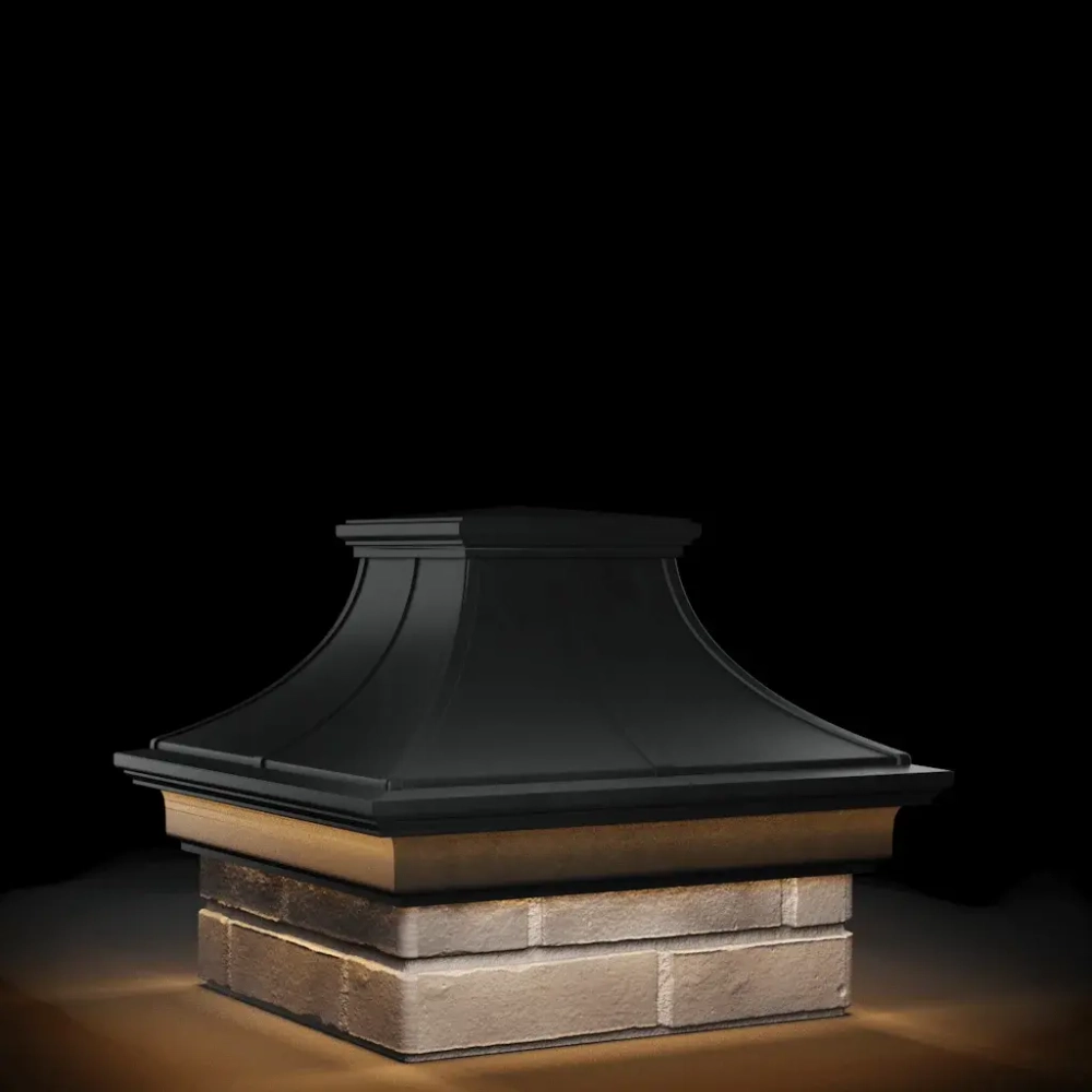 Колпак для забора MONBLAN PREMIUM на 1,5 кирпича с LED подсветкой