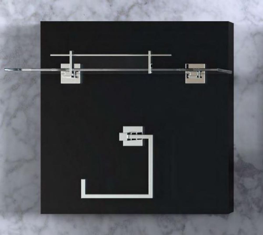 Полотенцедержатель 184 мм нерж. сталь BARCELONA 16905.B глянцевый