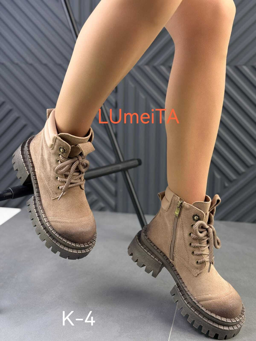 Ботинки нат. кожа по 6 пар (36-40)р./ K-4