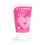 Возбуждающий гель на водно-силиконовой основе Cosmo Vibro с ароматом земляники - 25 гр.