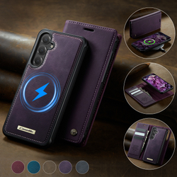 Чехол-кошелек CaseMe 2 in 1 MagSafe Samsung Galaxy S25 FE