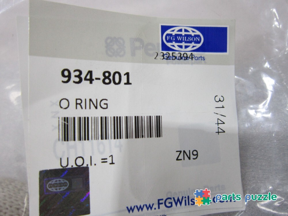 Сальник уплотнительный воздушного патрубка / O RING АРТ: 934-801