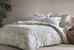 Постельное белье  LIGNUM синий TIVOLYO HOME Турция