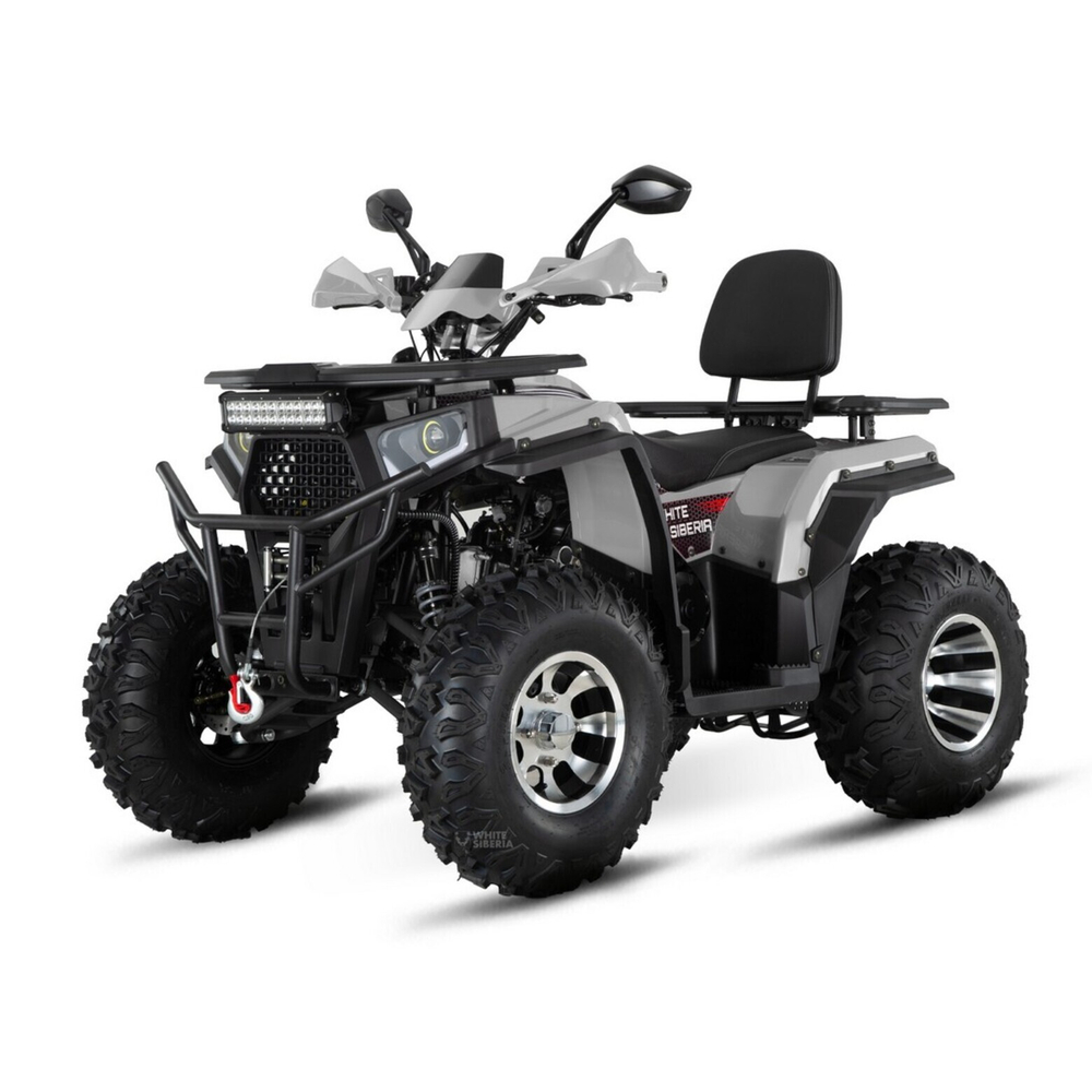 Квадроцикл White Siberia Bars 200CC Pro (Серый)