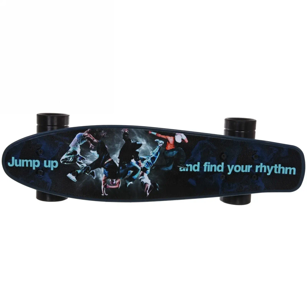 Скейтборд Live, 56*15 см (колеса ПУ, метал. подвеска)