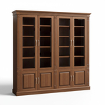 ВЕРДИ Шкаф книжный 4-дверный П3.487.2.04