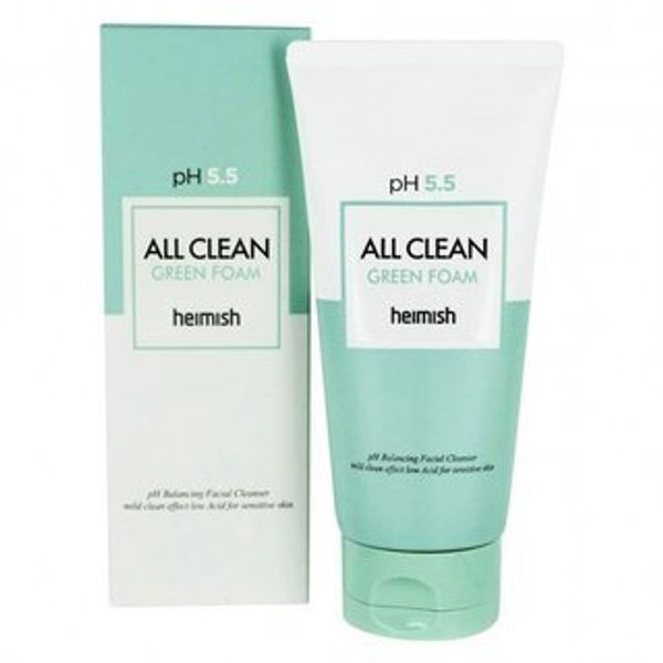 Heimish All Clean Green Foam 150мл - Мягкий гель для умывания pH 5.5