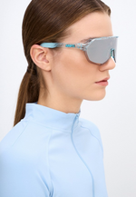 Спортивные очки 100% S2 / Polished Translucent Mint / HiPER Silver Mirror Lens